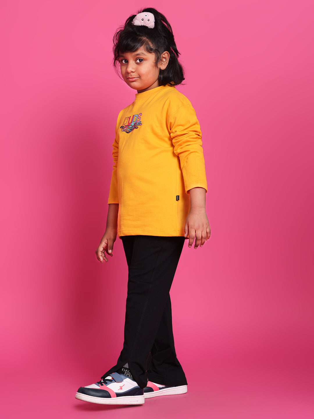 CUBE CO-ORD FOR BOYS & GIRLS (YELLOW-BLACK)