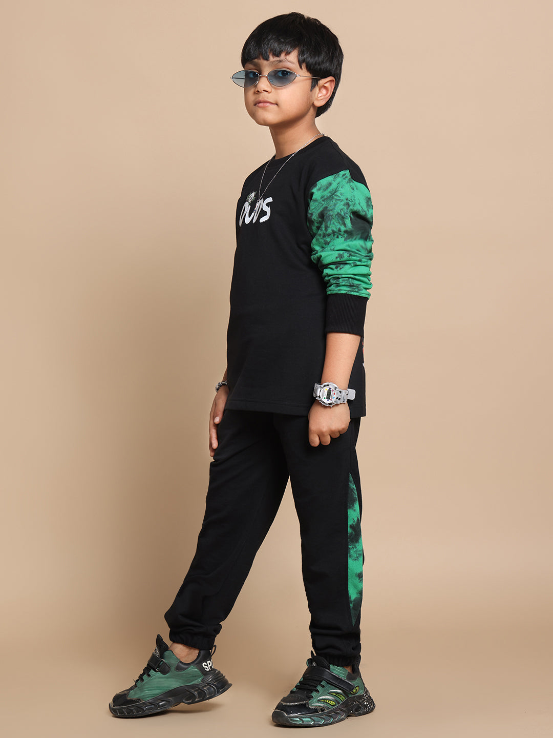 PANDA CO-ORD FOR BOYS & GIRLS (BLACK)