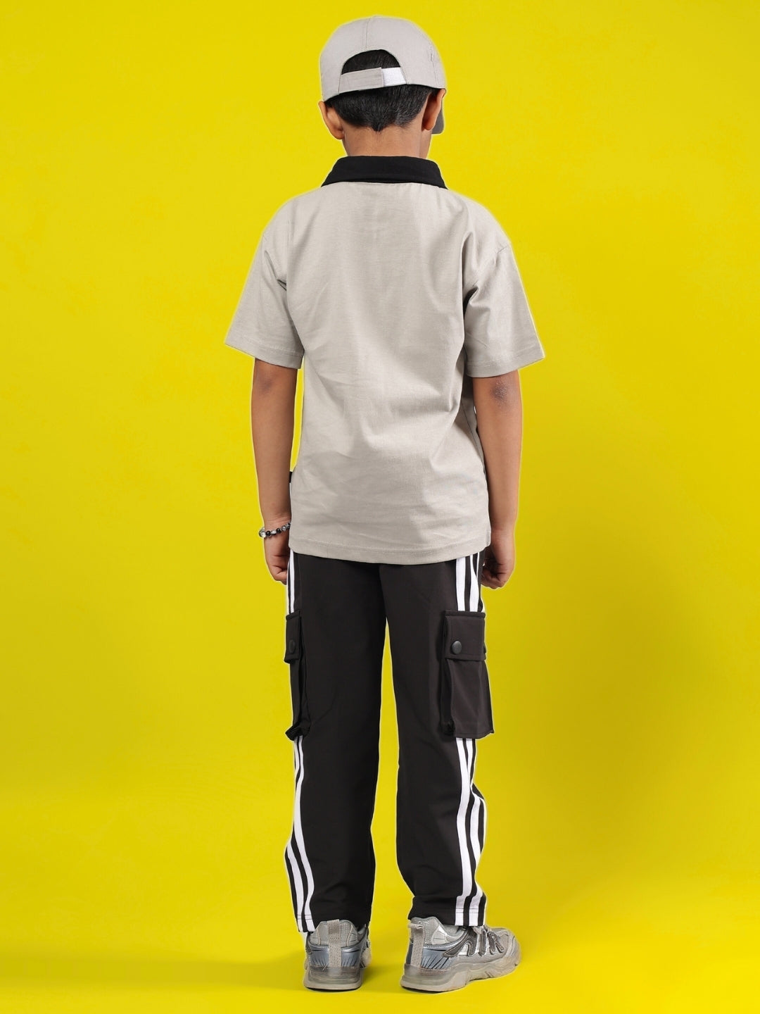 ORION CO-ORD FOR BOYS & GIRLS (GREY-BLACK)