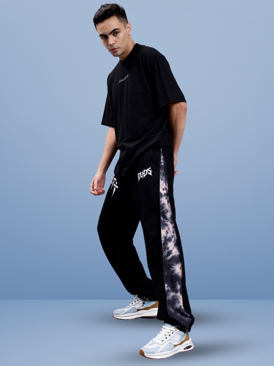 Zipper Panel Joggers (Beige) - Wearduds