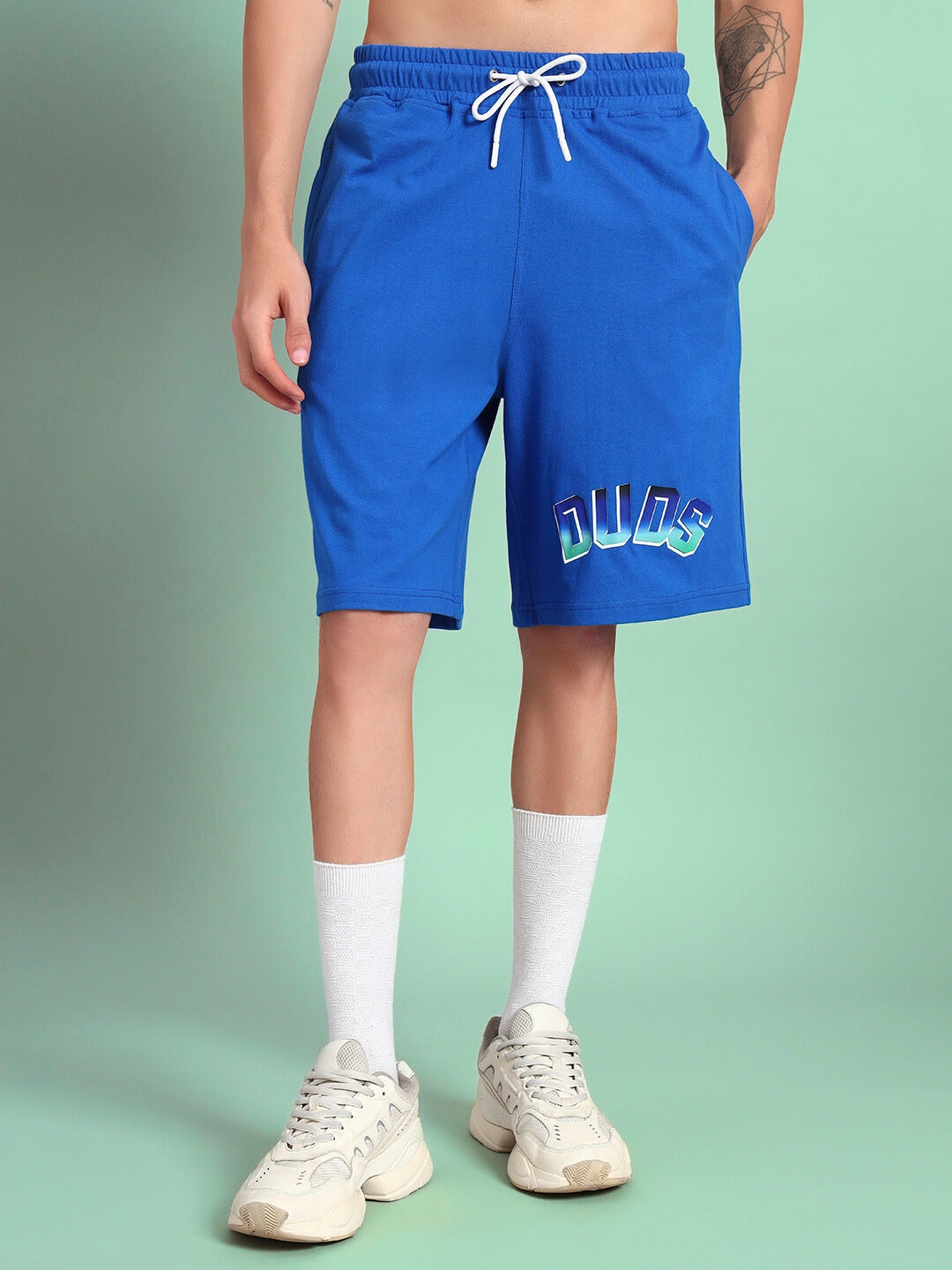 BUNNY BUGS CO-ORD SET (OFF-WHITE BLUE)