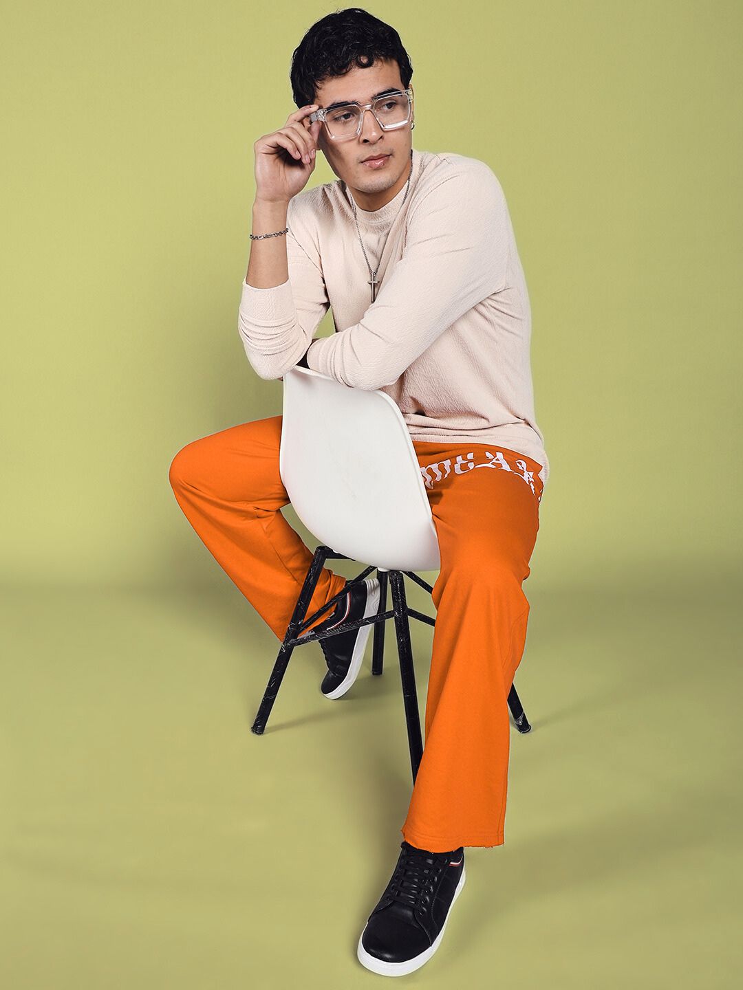 CRIMSON RELAXED FIT JOGGER (ORANGE)