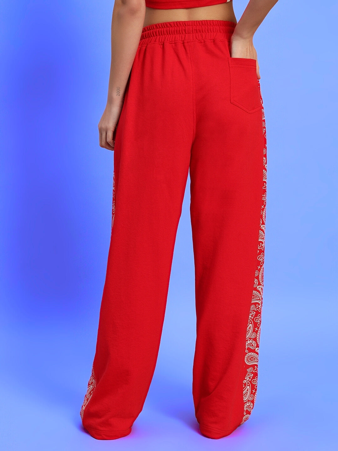 WOMEN'S WALTZ RELAXED FIT JOGGERS (RED)