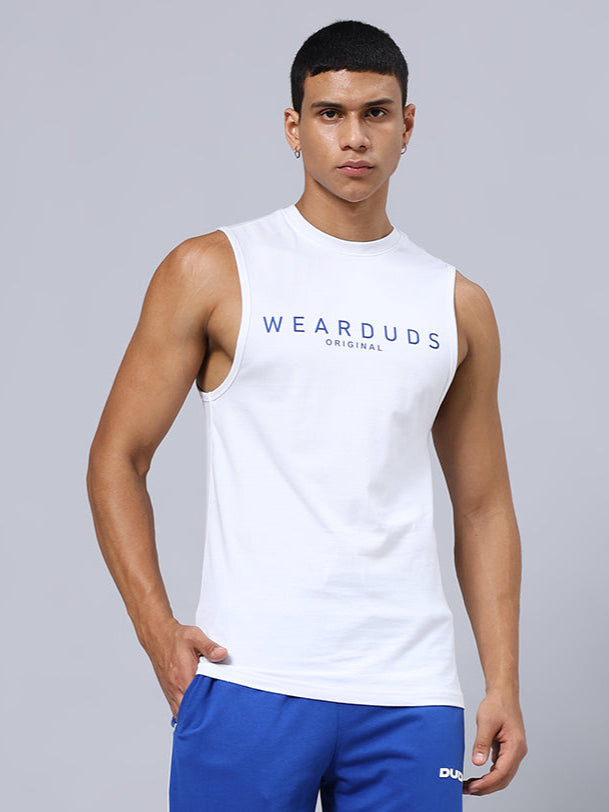 KICKSHAW GYM T-SHIRT (WHITE)