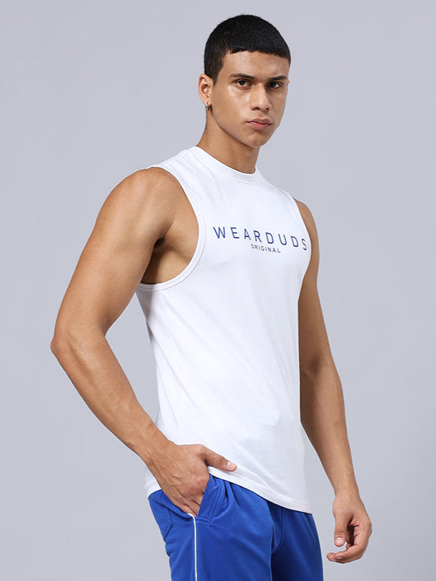 KICKSHAW GYM T-SHIRT (WHITE)