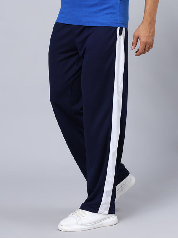RICH PRIME SIDE STRIPE JOGGERS (NAVY BLUE)