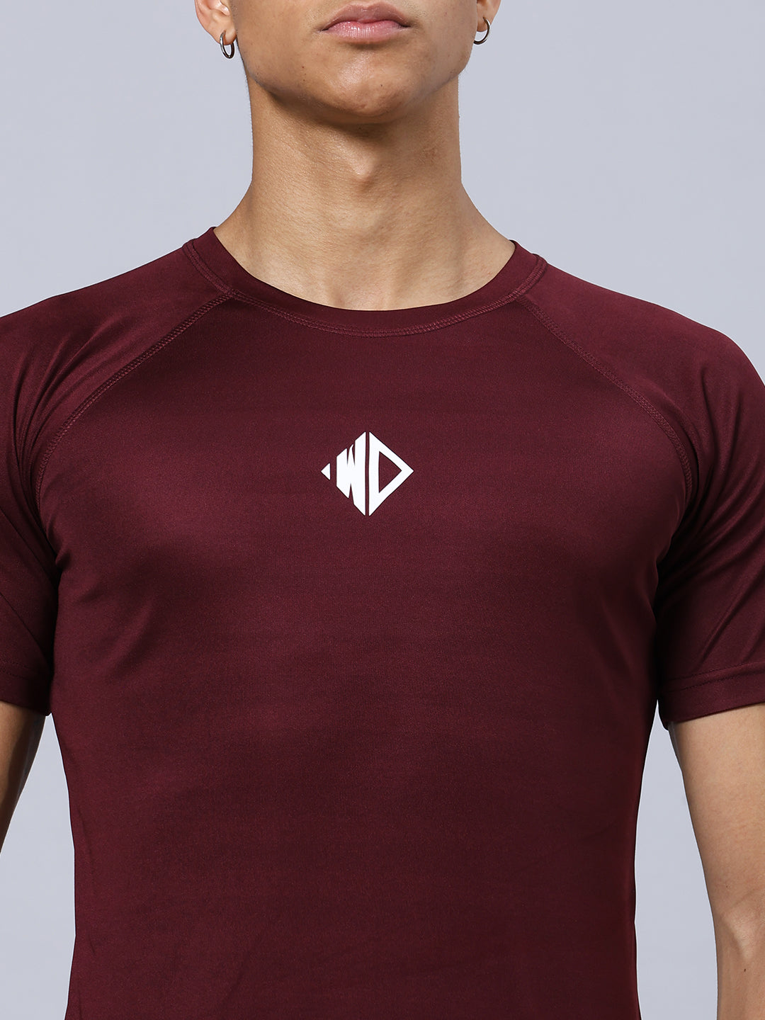 Cristinio Regular Fit T-Shirt (Maroon)