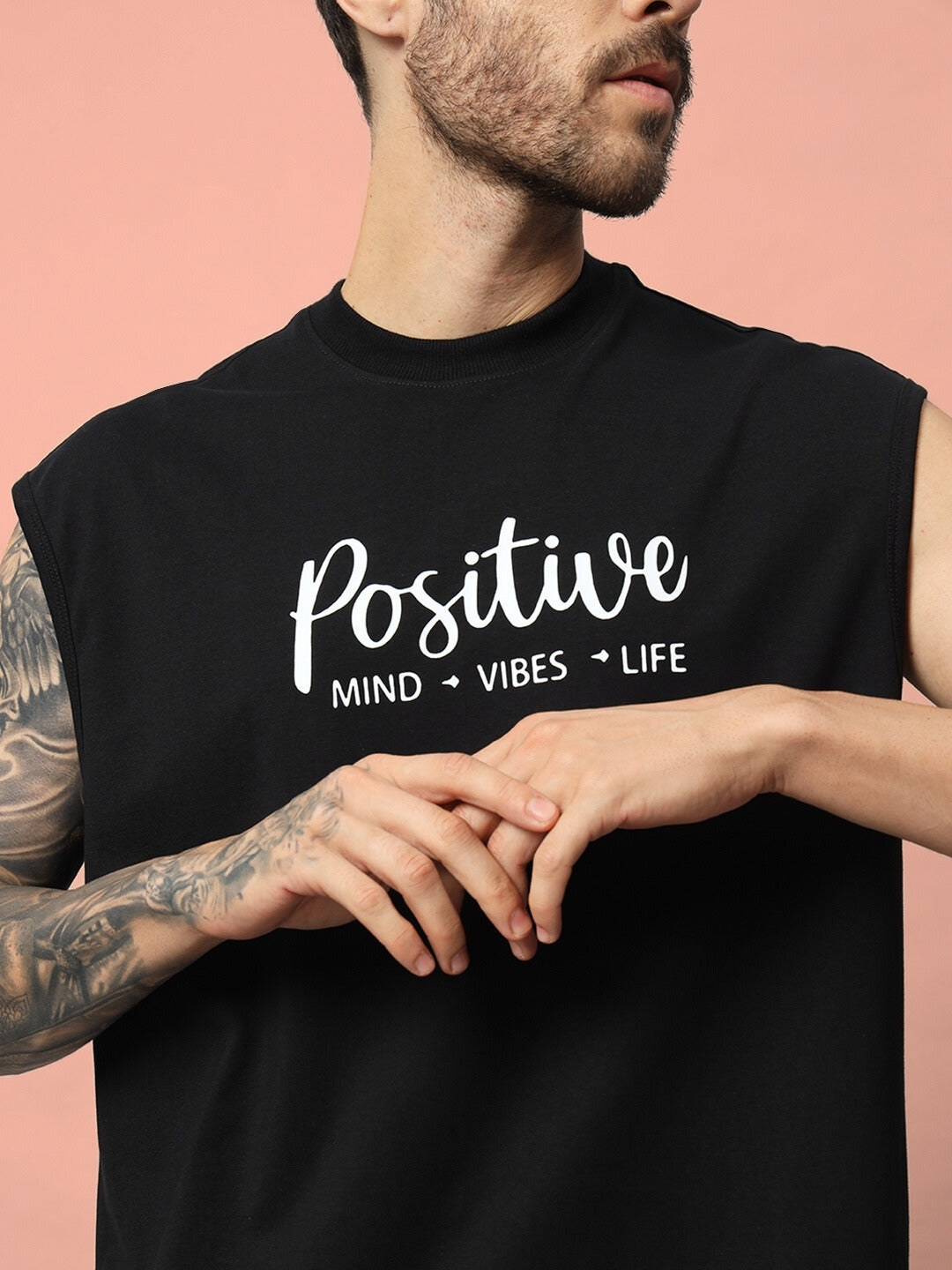 Positive Life Gym T-Shirt (Black)