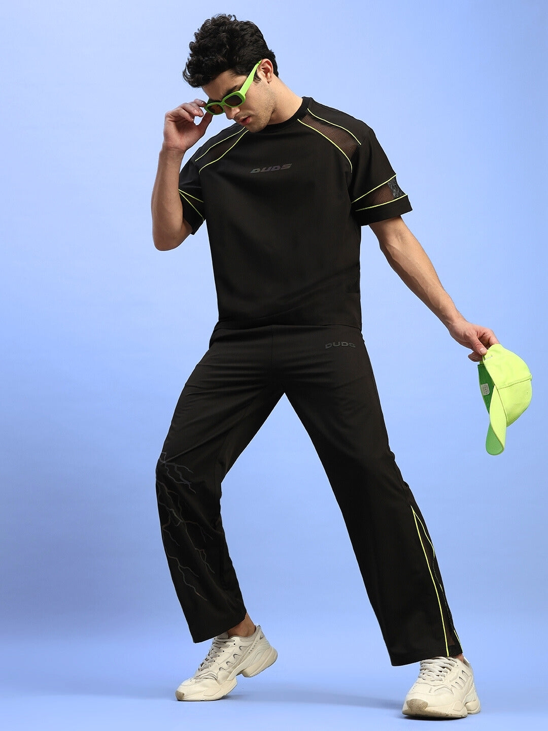 SALVO RELAXED-FIT JOGGERS (BLACK)