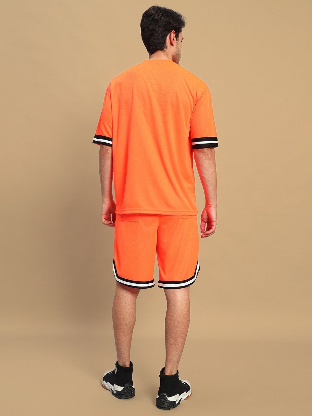 CHRONIC COLORBLOCK  CO-ORD SET (ORANGE)