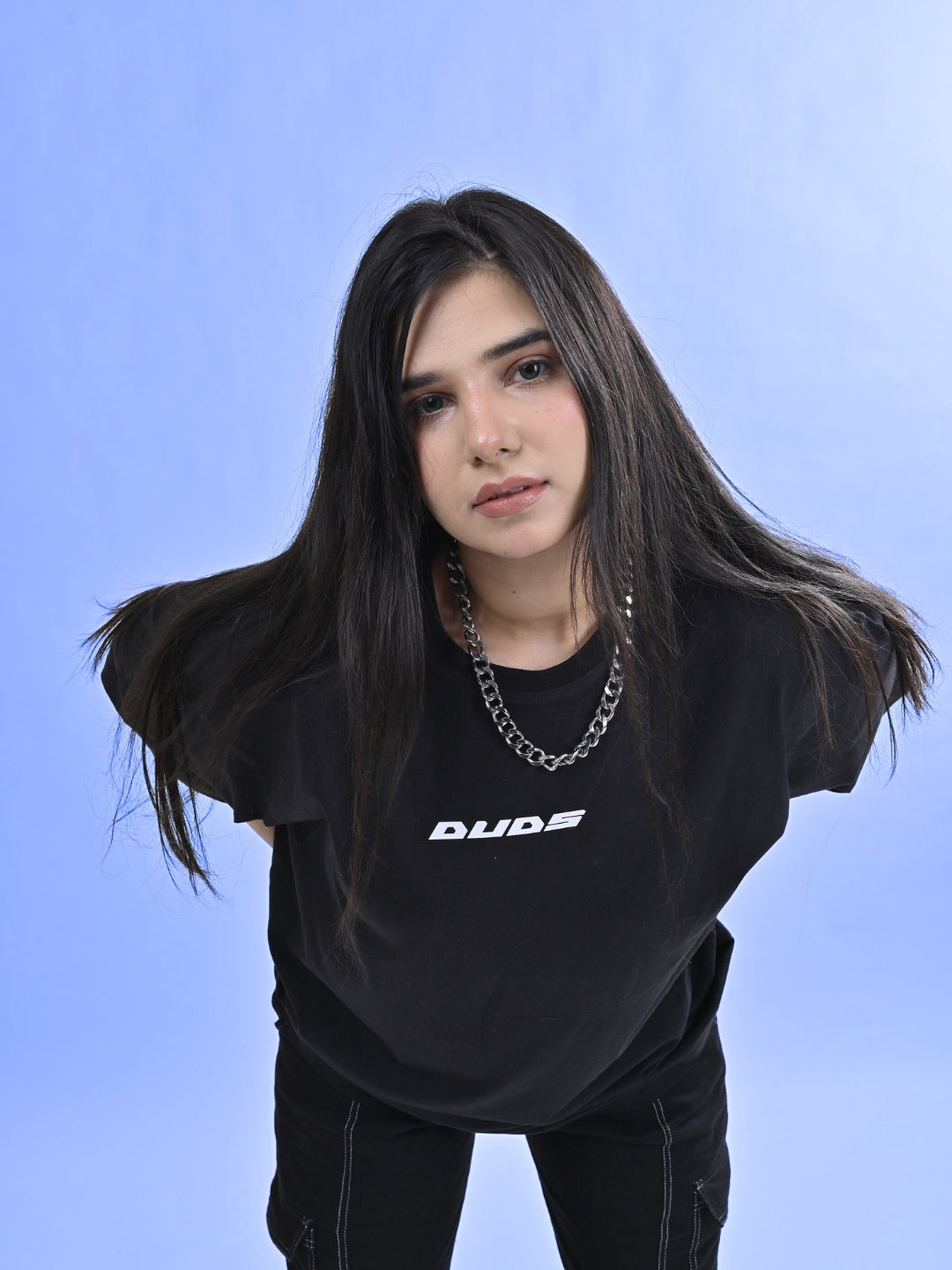 WOMEN'S ART AS A MIRROR OVER-SIZED T-SHIRT (BLACK)