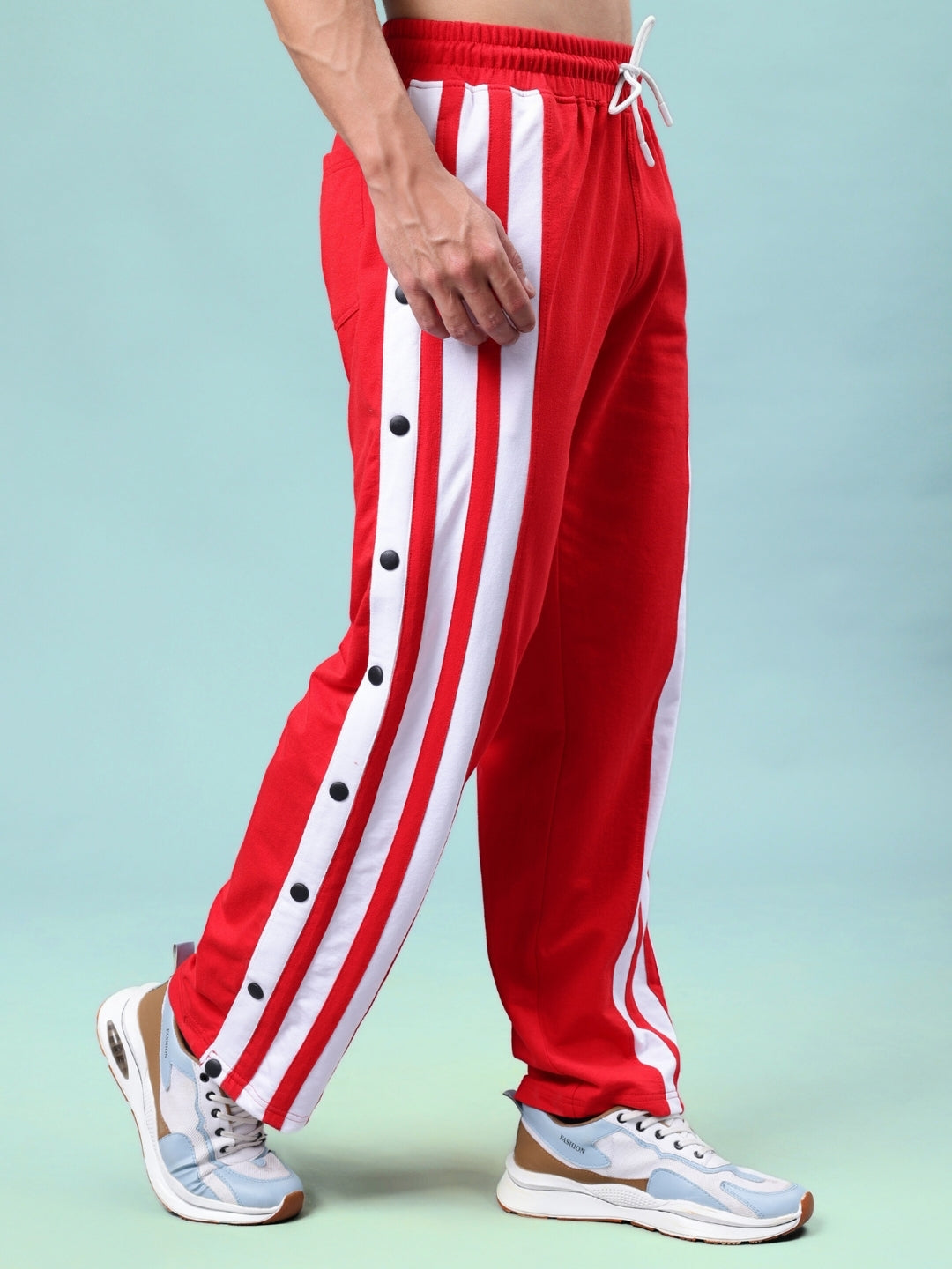 DANCER JOGGERS (RED-WHITE)