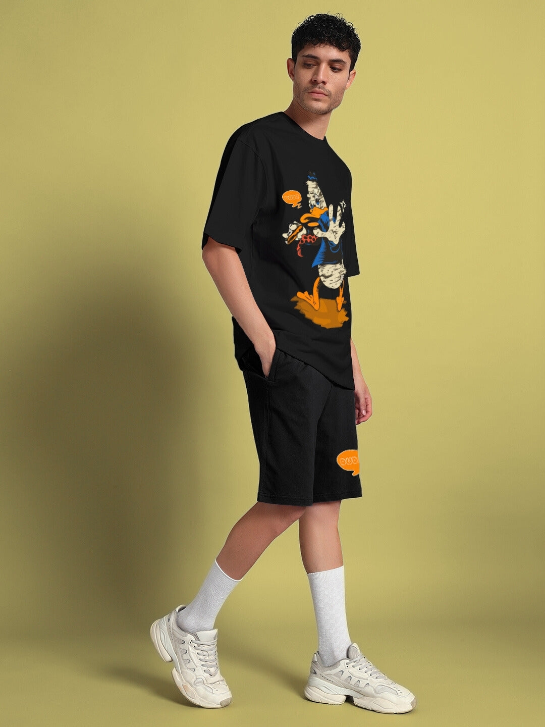 QUACK OFF CO-ORD SET (BLACK)