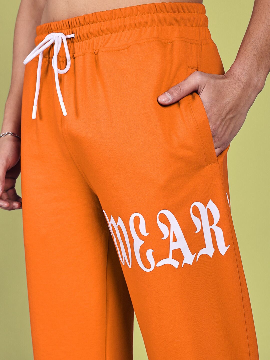 CRIMSON RELAXED FIT JOGGER (ORANGE)