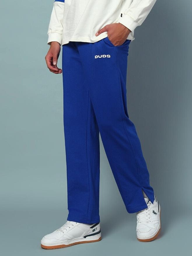 ZION SIDE SLIT JOGGERS (ROYAL BLUE)