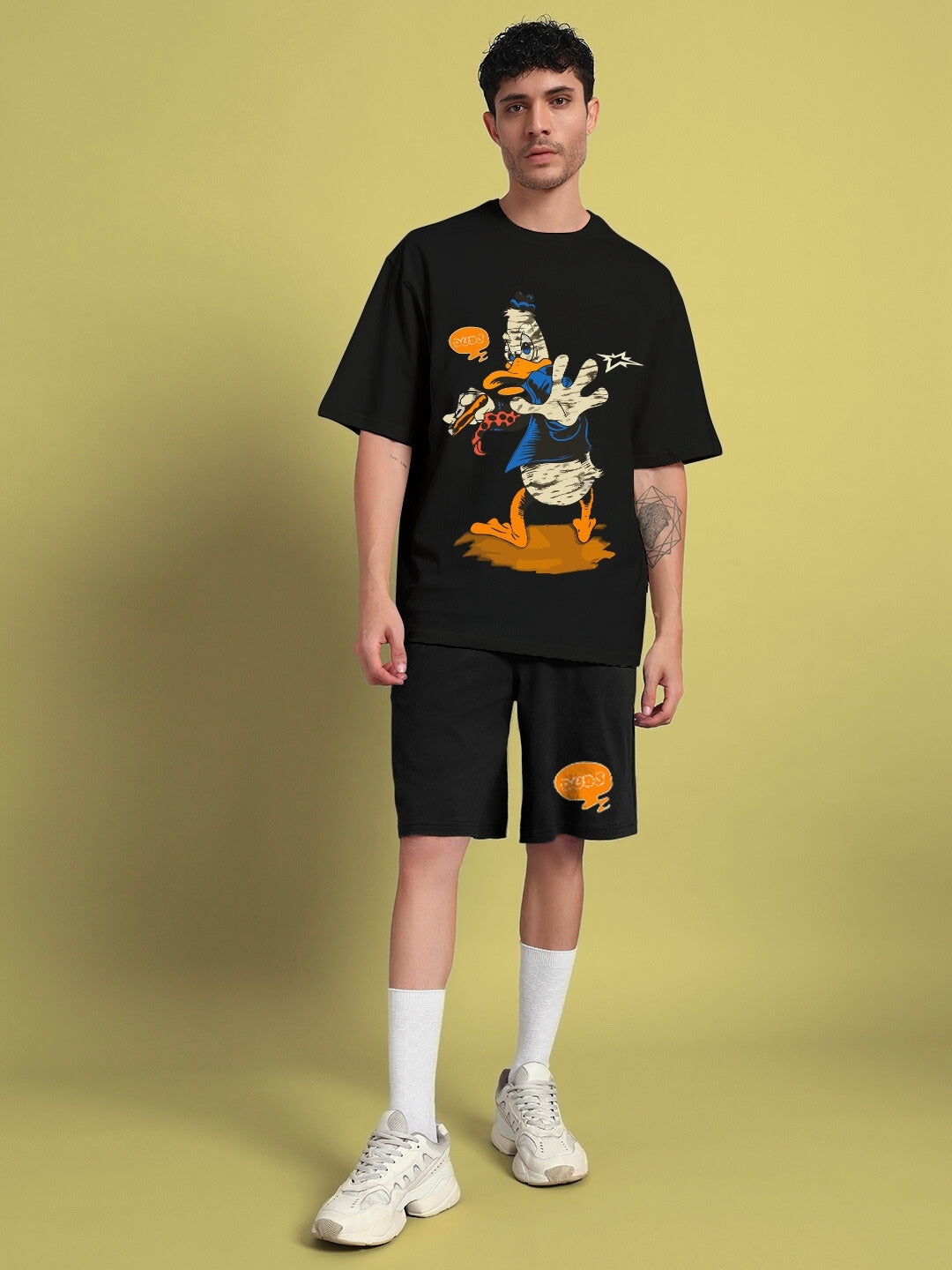 QUACK OFF CO-ORD SET (BLACK)