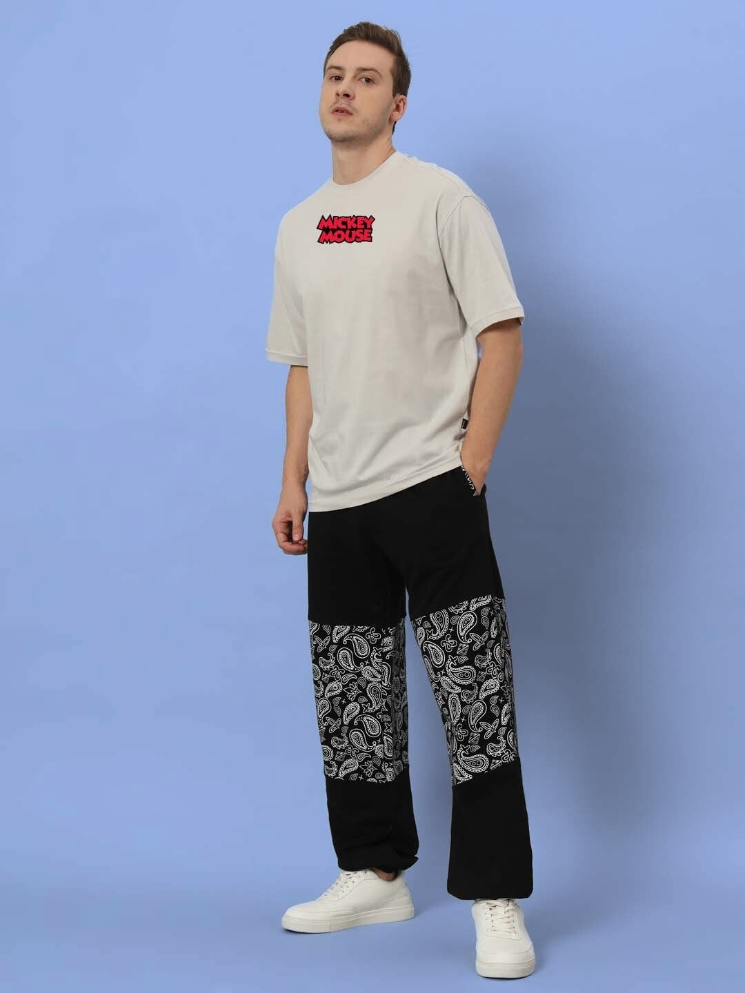 Duds Mouse Over-Sized T-Shirt (Grey)