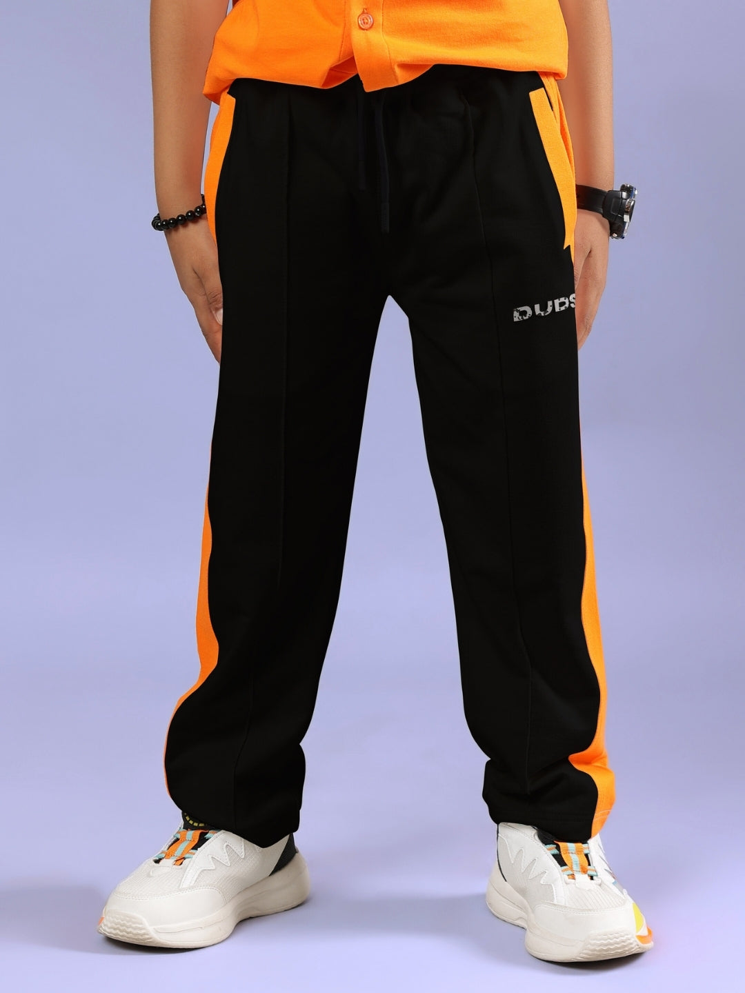 EVERY DAY CO-ORD FOR BOYS & GIRLS (ORANGE BLACK)