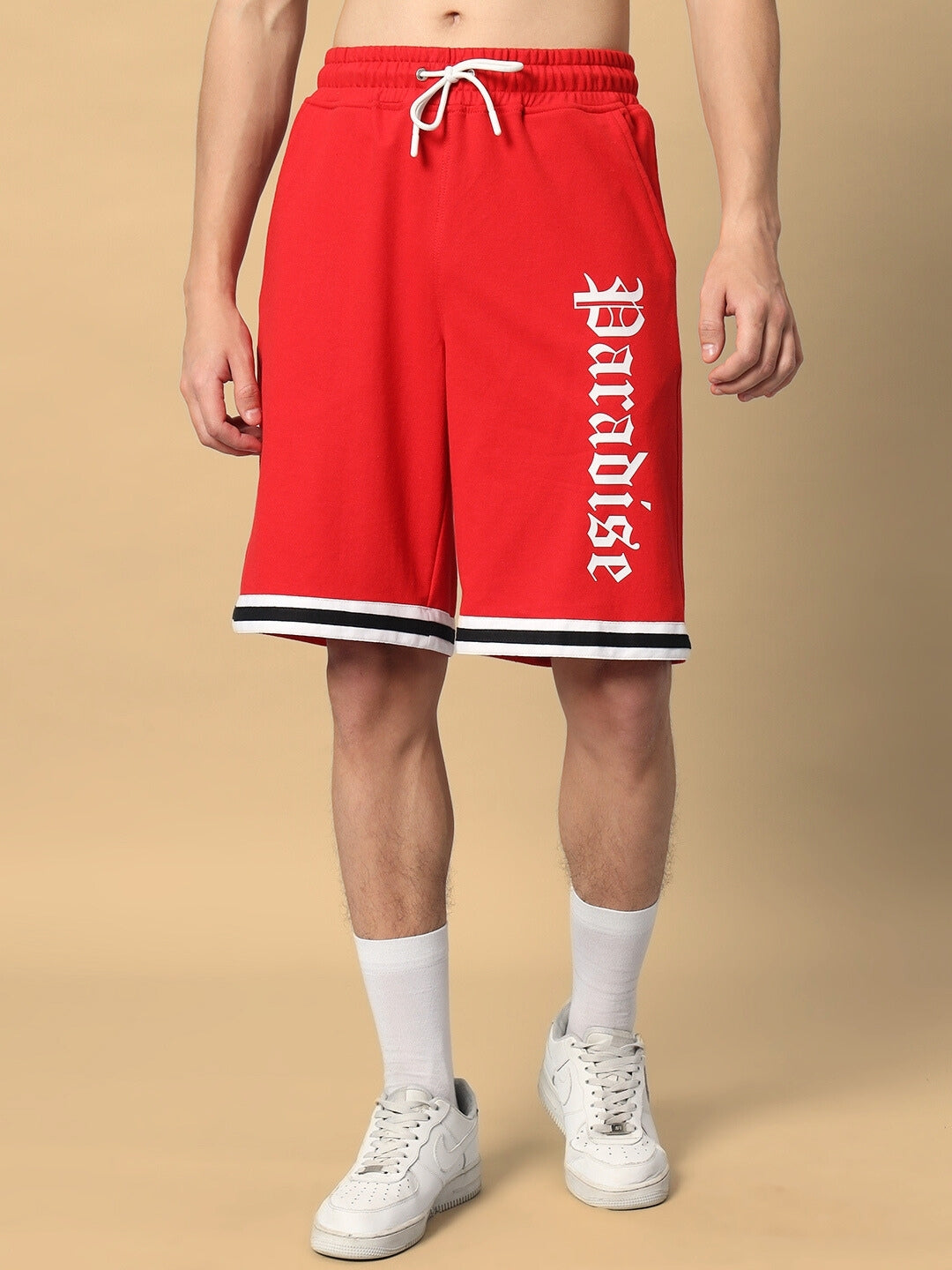 Paradise Colorblock  Co-Ord Set (Red)