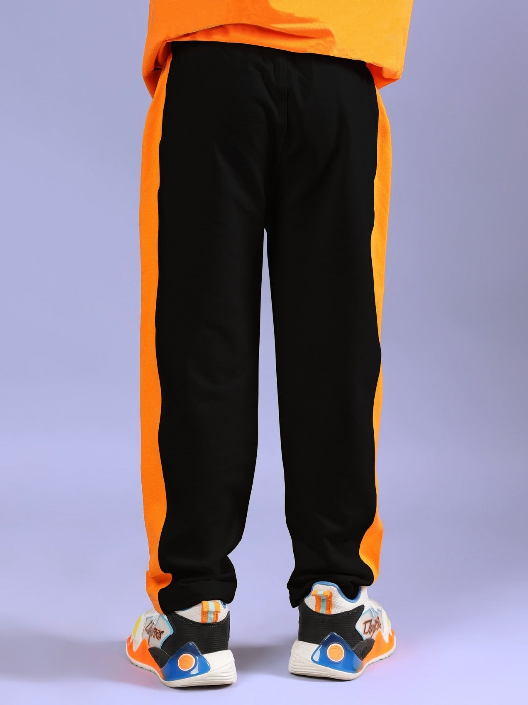 EVERY DAY CO-ORD FOR BOYS & GIRLS (ORANGE BLACK)