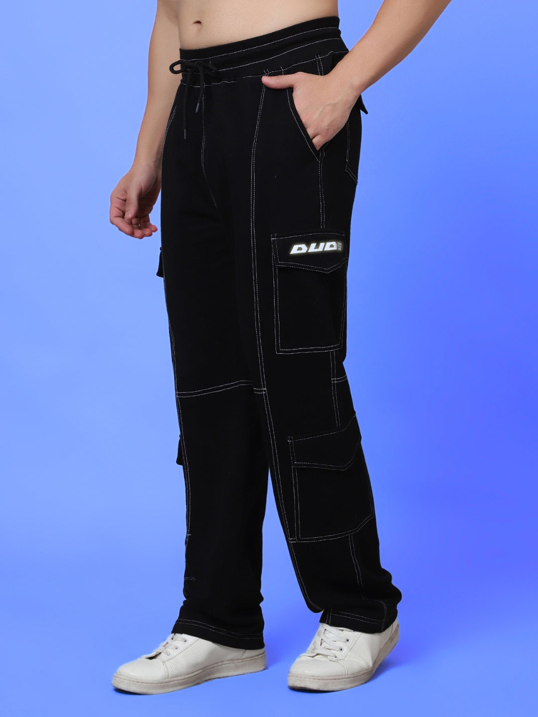 BLACK CARPENTER CARGO PANT