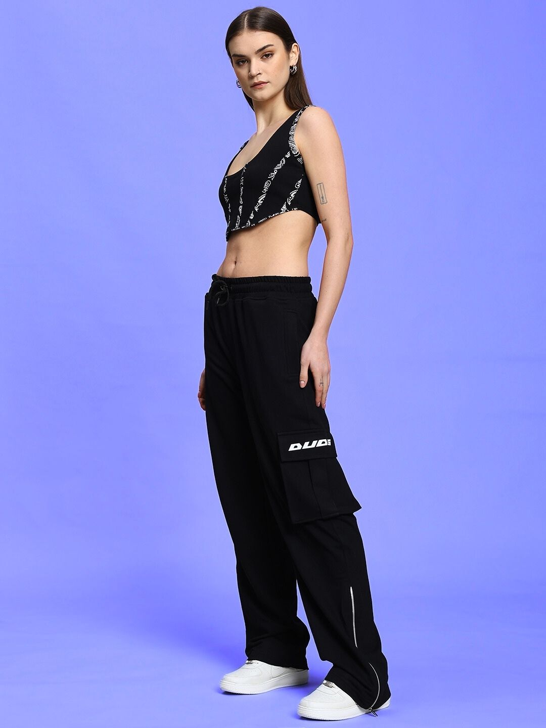 WOMEN'S AMISHA CO-ORD SET (BLACK)