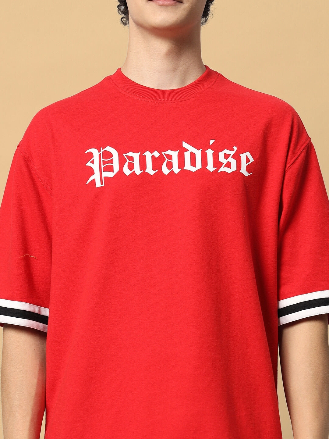 Paradise Colorblock  Co-Ord Set (Red)