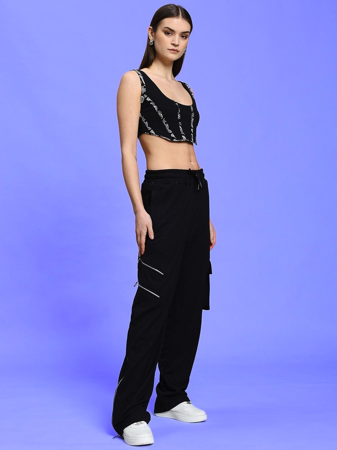 WOMEN'S AMISHA CO-ORD SET (BLACK)