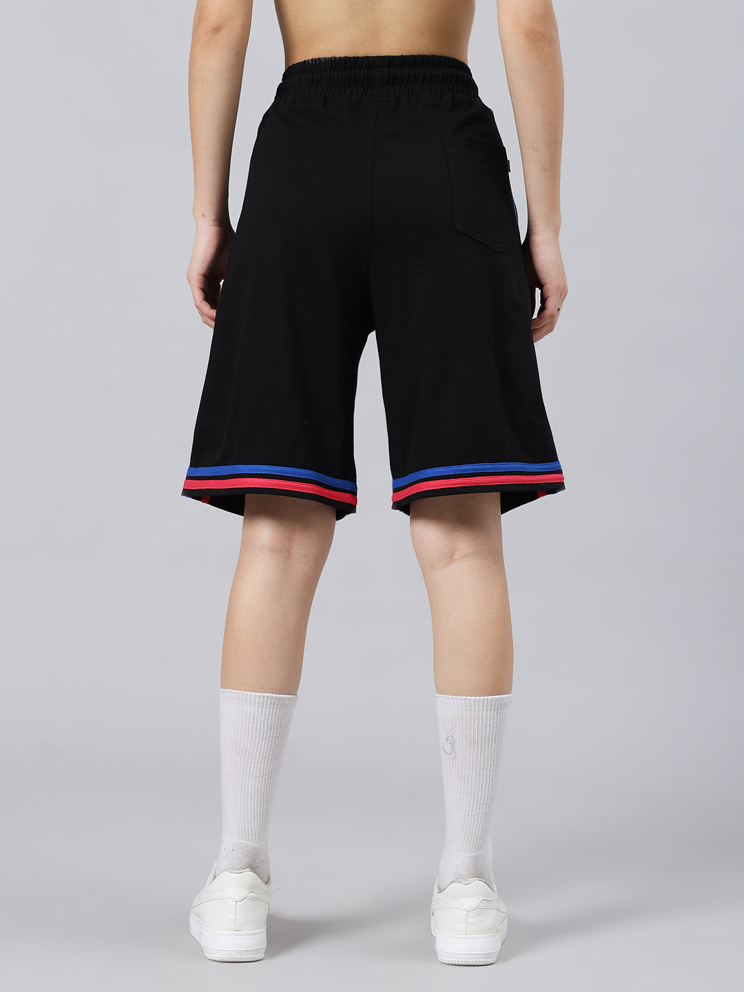 WOMEN'S MIAMI REGULAR FIT SHORTS (BLACK)