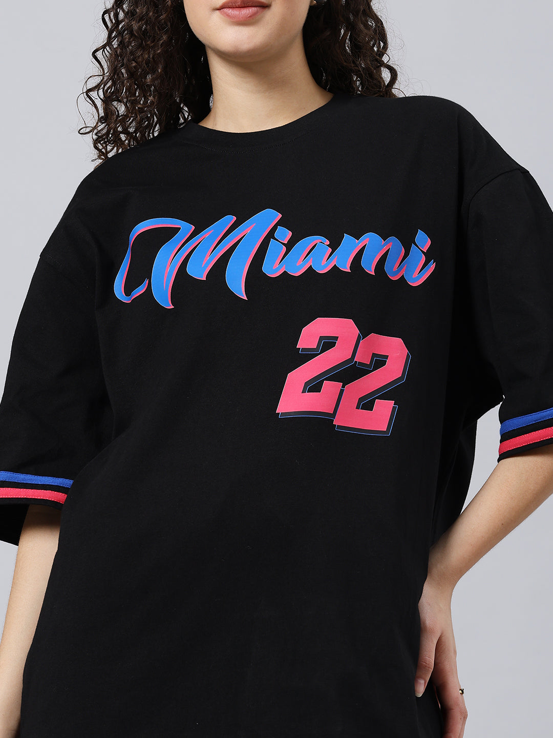 WOMEN'S MIAMI COLORBLOCK CO-ORD SET (BLACK)