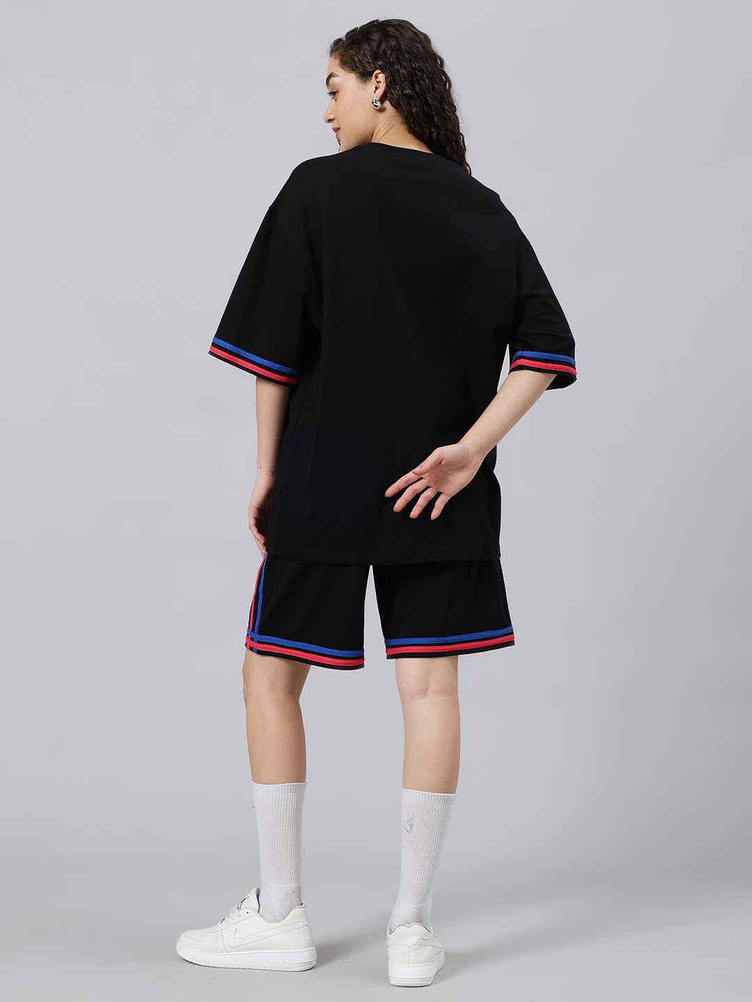 WOMEN'S MIAMI COLORBLOCK CO-ORD SET (BLACK)