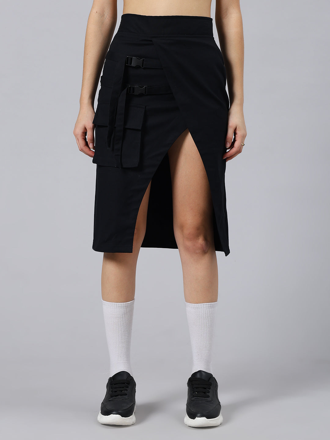 WOMEN'S COOKSEY DESIGNER SKIRT (BLACK)