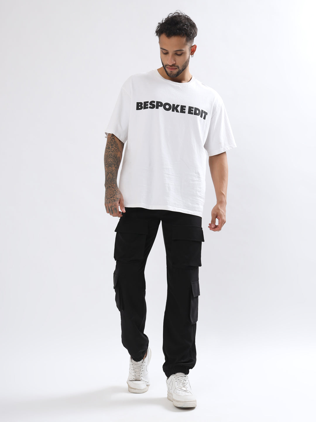 8 Pocket Cargo Jogger (Black) - Wearduds