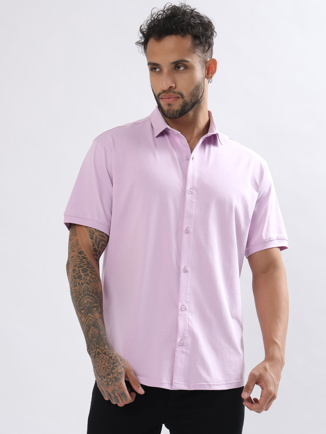 Noir Lilac Shirt - Wearduds