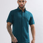 Noir Teal Blue Shirt