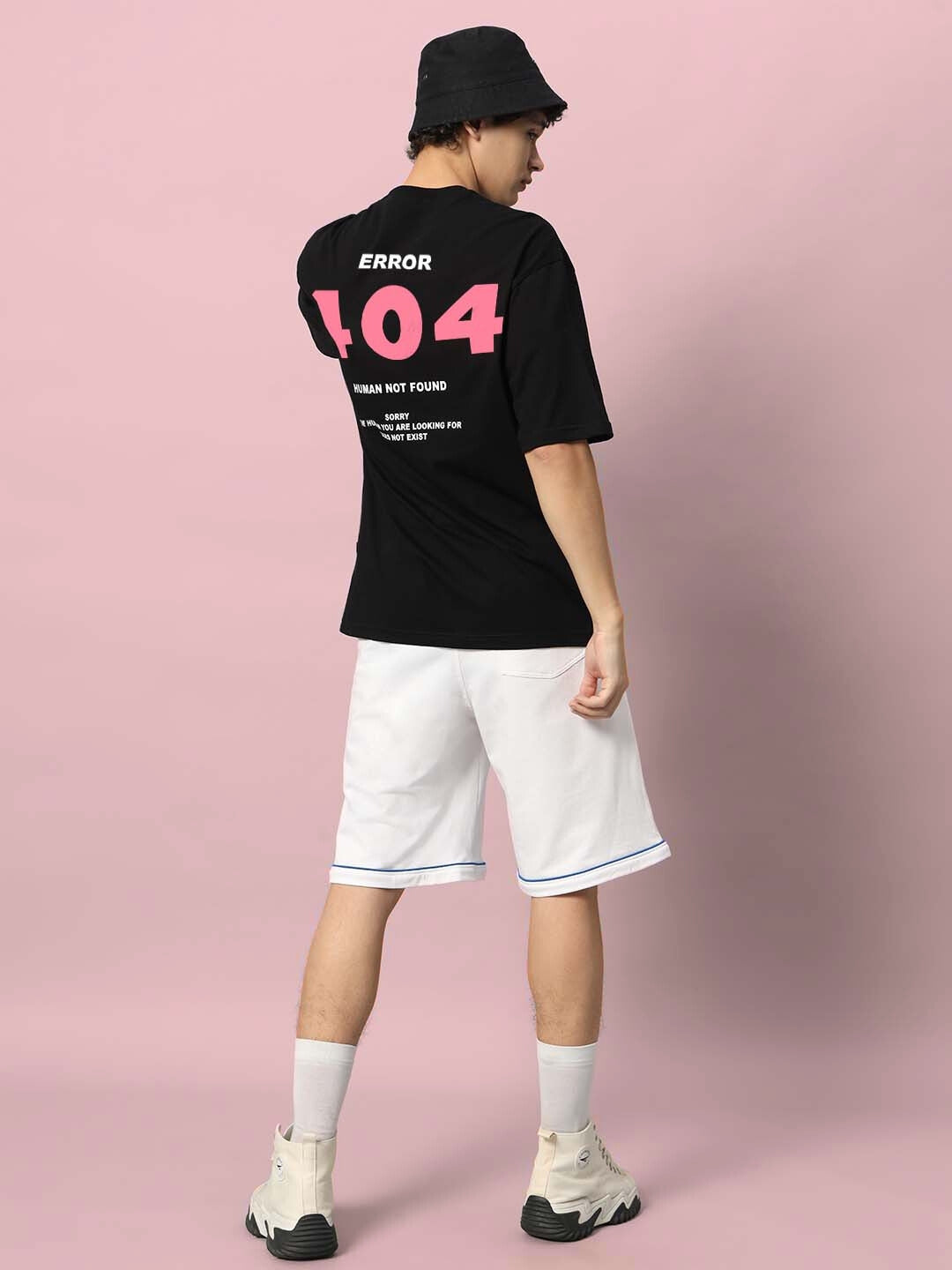 404 Error Over-Sized T-Shirt (Black)