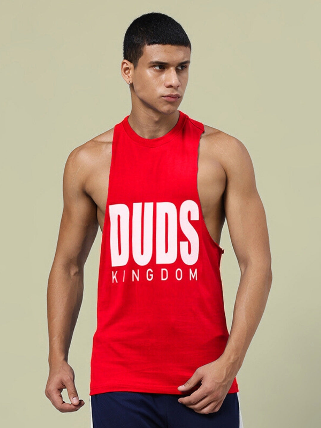 DUDS KINGDOM GYM T-SHIRT (RED)