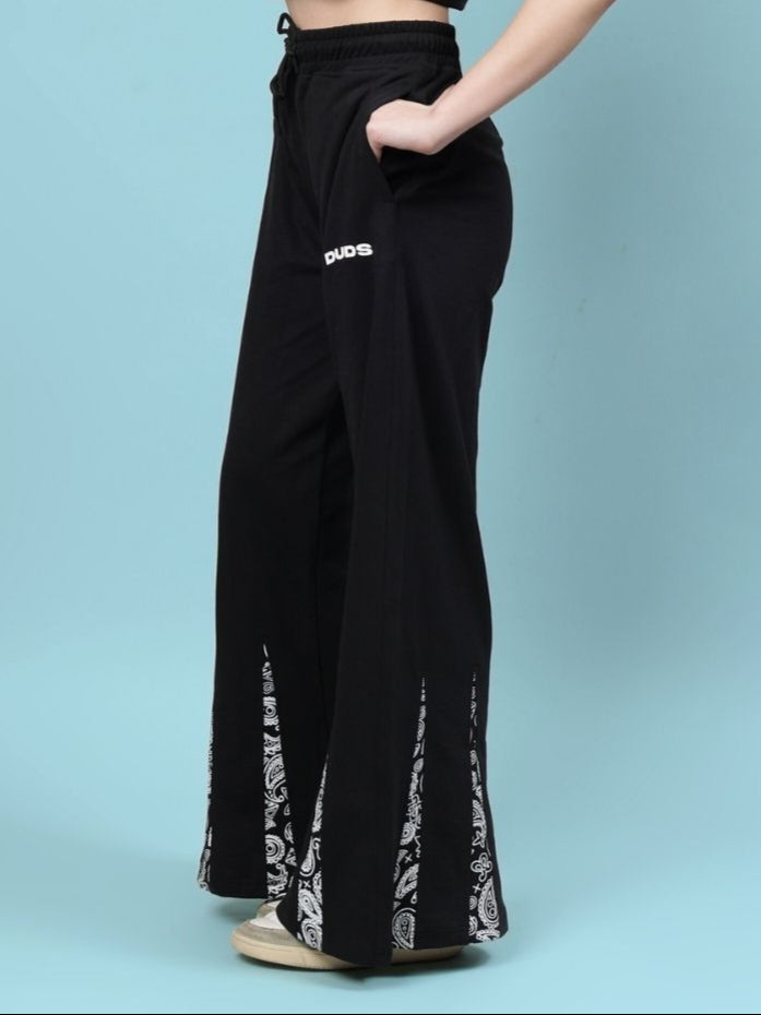 WOMEN'S ZIYA BAGGY JOGGERS (BLACK)