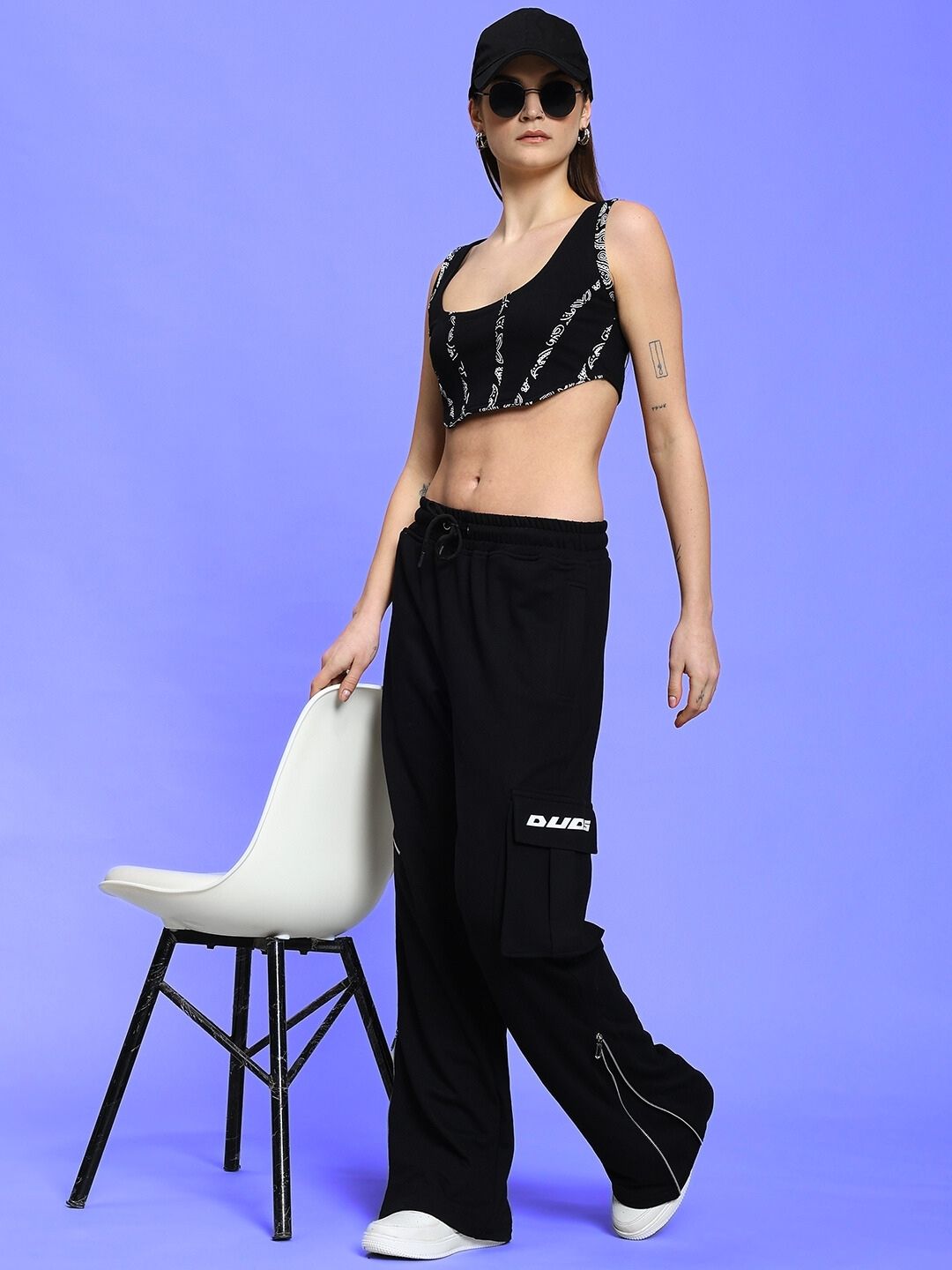 WOMEN'S AMISHA CO-ORD SET (BLACK)