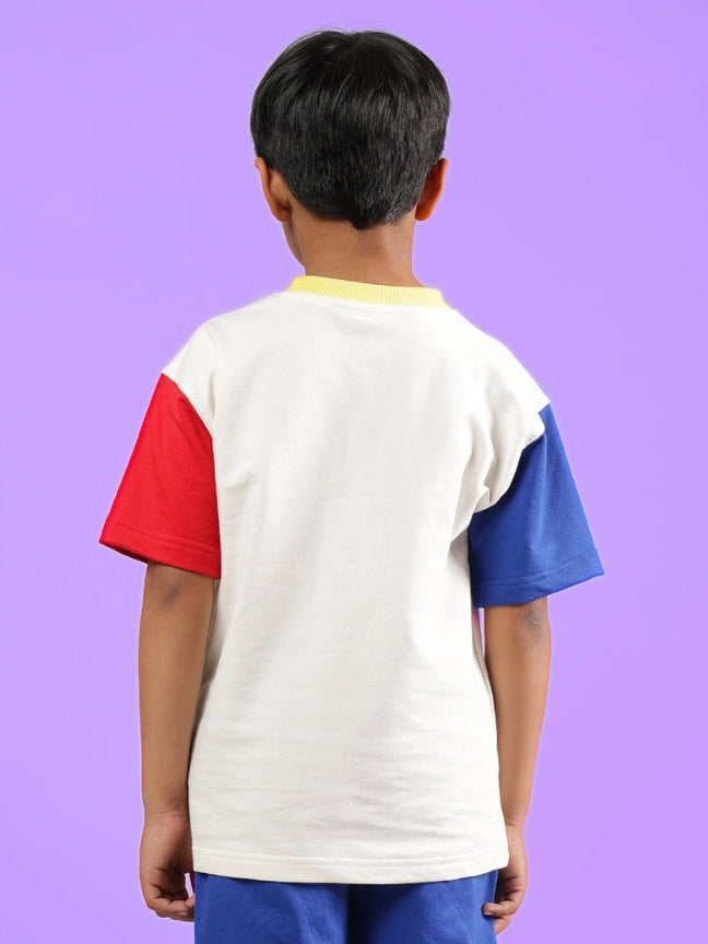 ADONIS OVERSIZED T-SHIRT FOR BOYS & GIRLS (OFF-WHITE)