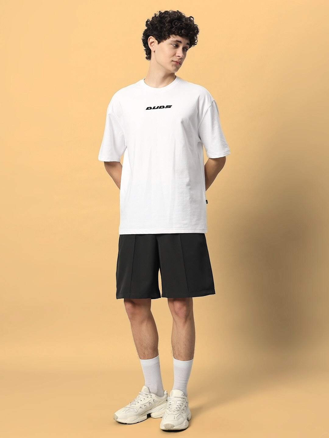 Sturdy Front Plated Shorts (Dark Grey)
