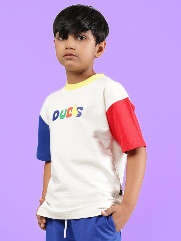 ADONIS OVERSIZED T-SHIRT FOR BOYS & GIRLS (OFF-WHITE)