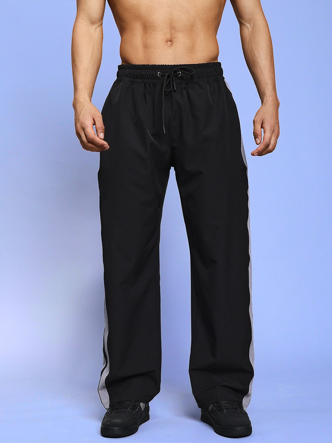 MORGAN RELAXED FIT CARGO PANT (BLACK)