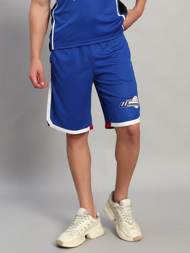 PORTIA REGULAR FIT SHORTS (ROYAL BLUE)