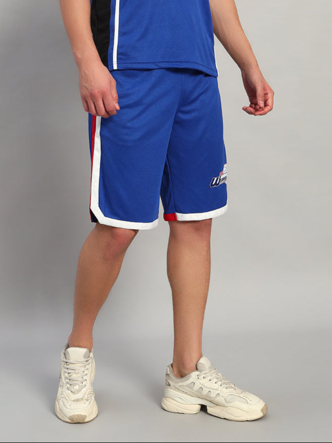 PORTIA REGULAR FIT SHORTS (ROYAL BLUE)