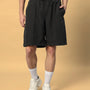 Sturdy Front Plated Shorts (Dark Grey)