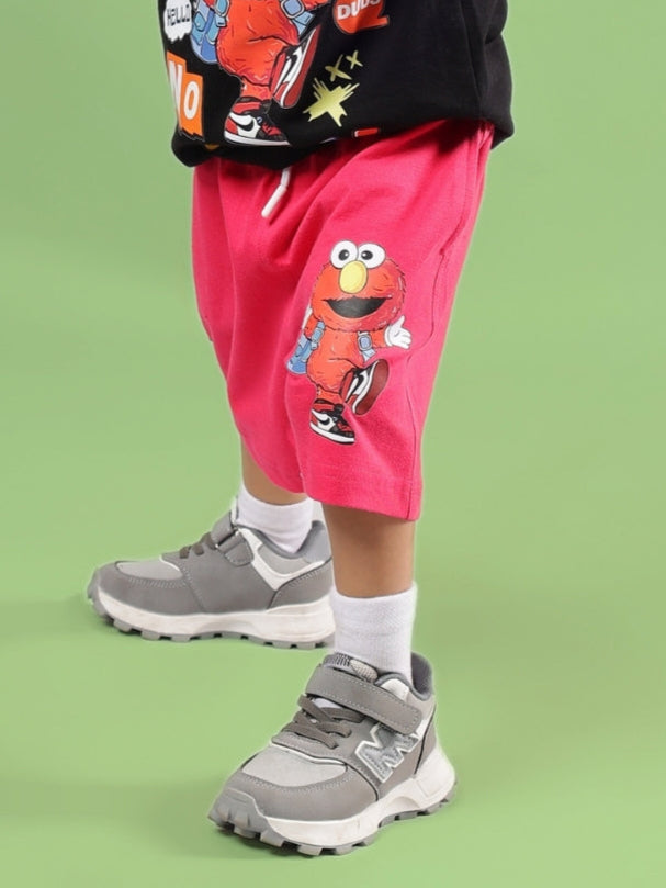 SESAME SHORTS FOR BOYS & GIRLS (PINK)
