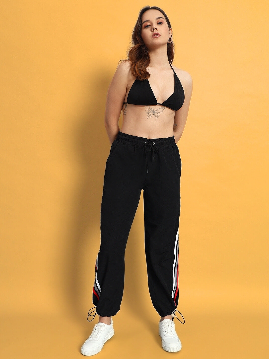 WOMEN'S DOBBIN RELAXED FIT JOGGER (BLACK)
