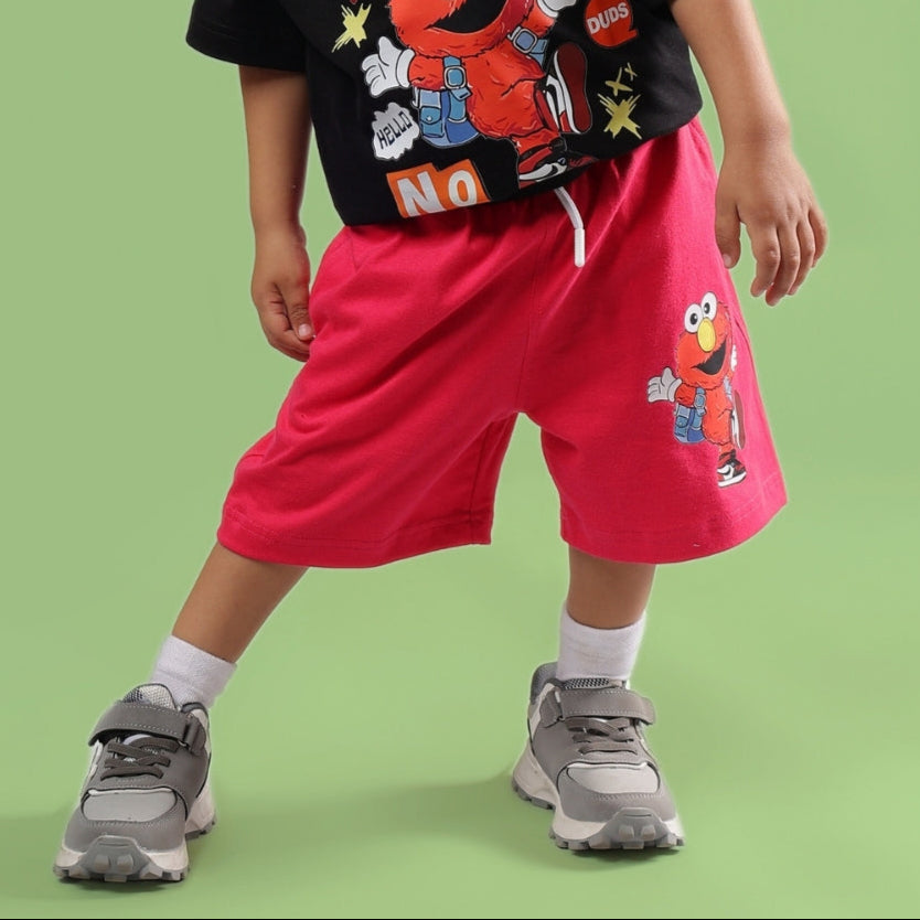 SESAME SHORTS FOR BOYS & GIRLS (PINK)