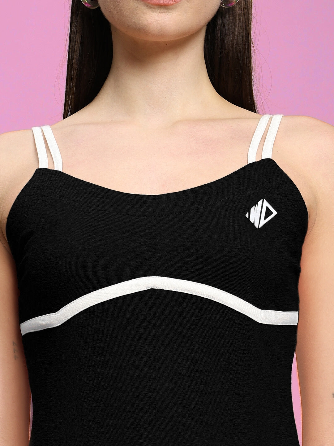 WOMEN'S SWEET BRALETTE DRESS (BLACK)